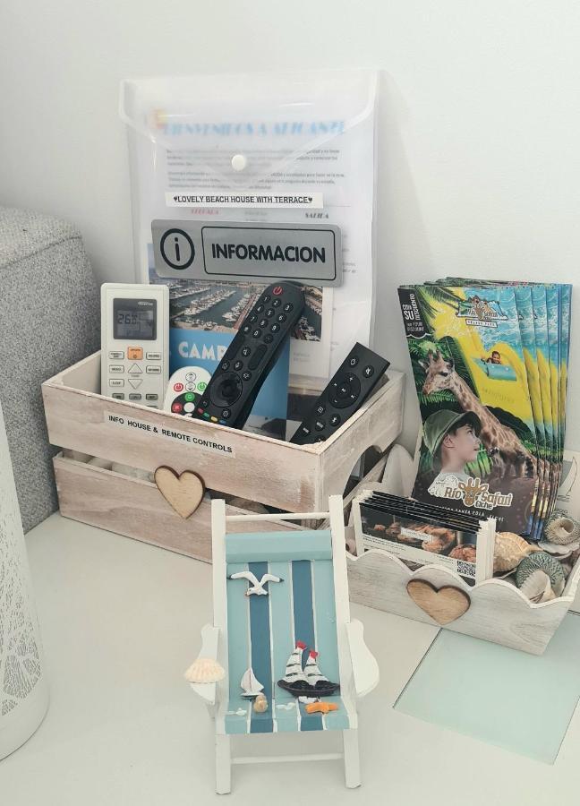 Lovely Beach House With Terrace San Juan Alicante El Campello Eksteriør bilde